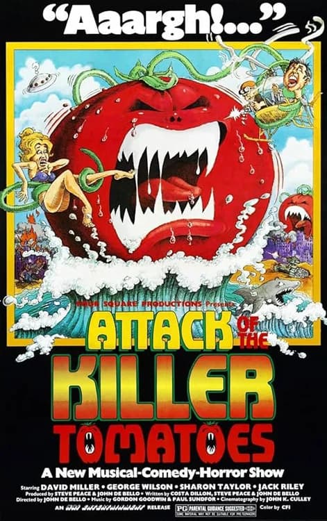 Attack of the Killer Tomatoes! film posteri