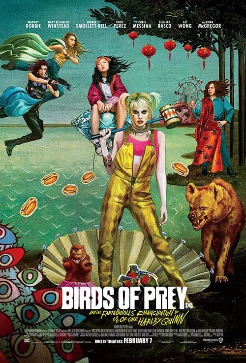 Birds of Prey and the Fantabulous Emancipation of One Harley Quinn film posteri