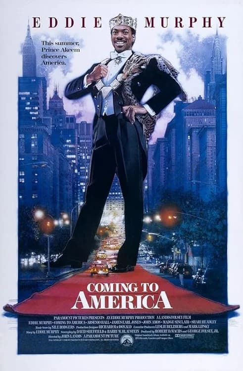 Coming to America film posteri