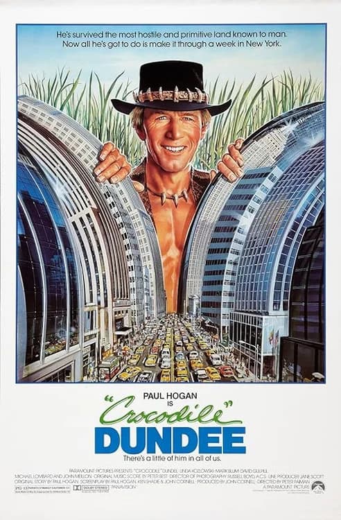 Crocodile Dundee film posteri