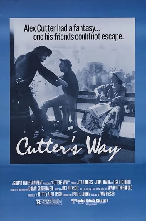 Cutter's Way film posteri