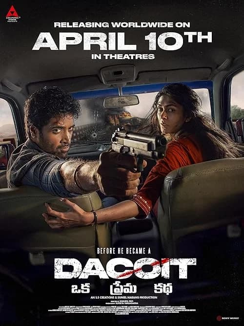 Dacoit: A Love Story film posteri