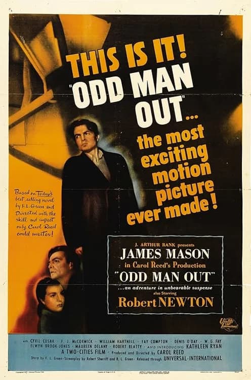 Odd Man Out film posteri