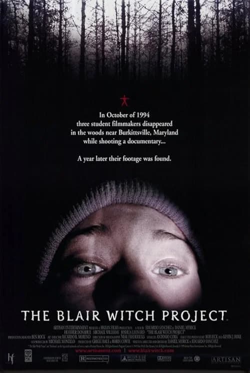 The Blair Witch Project film posteri