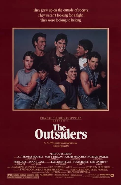 The Outsiders film posteri