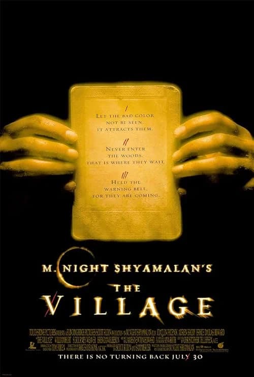 The Village film posteri