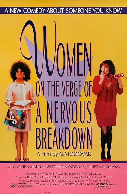 Women on the Verge of a Nervous Breakdown film posteri